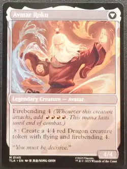 The Legend Of Roku (NM) - Avatar: The Last Airbender (TLA) #145 - MTG - Image 2