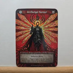 Archangel Samael Non Foil Unique Sorcery Contested Realm Gothic - Image 1