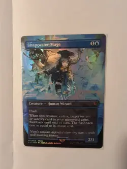 Snapcaster Mage (Borderless) (Chocobo Track Foil) Commander - Image 1