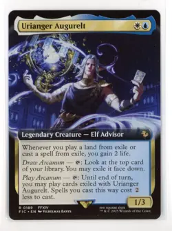MtG FIC Urianger Augurelt #189 Extended Art Non-Foil - Image 1