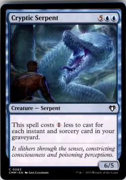 Commander Masters #83 Cryptic Serpent - Image 1