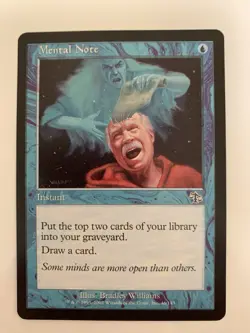 MTG NM Mental Note Judgment Free Shipping In The US With Tracking - Image 1