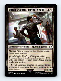 #43 2024 Fallout PIP Butch DeLoria, Tunnel Snake Commander UNCOMMON - Image 1