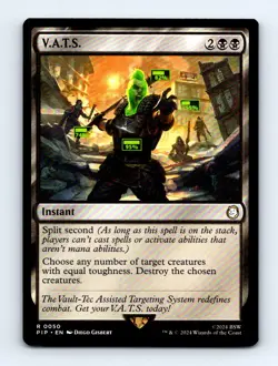 #50 2024 Fallout PIP V.A.T.S. Commander RARE - Image 1