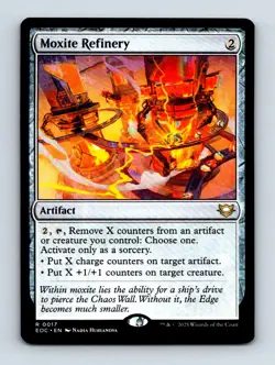 #17 2025 Edge of Eternities Commander Moxite Refinery Rare - Image 1