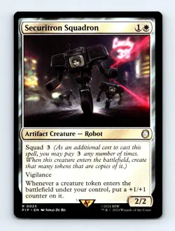 #23 2024 Fallout PIP Securitron Squadron Commander RARE - Image 1