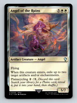 #229 Angel of the Ruins 2025 Final Fantasy Commander Uncommon - Image 1