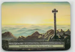 Sorcery Contested Realm Beta Holy Ground x3 NM Exceptional - Image 1