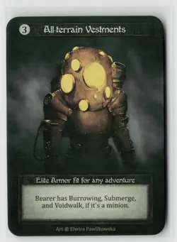 Sorcery Contested Realm Beta All-Terrain Vestments x1 NM Elite - Image 1