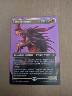 The Ur-Dragon (Borderless) Commander Masters Regular - Image 1