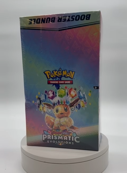 Pokemon SV8.5 Prismatic Evolutions SEALED Booster Bundle Display Case TCG - Image 2