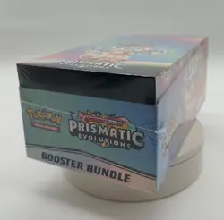 Pokemon SV8.5 Prismatic Evolutions SEALED Booster Bundle Display Case TCG - Image 3