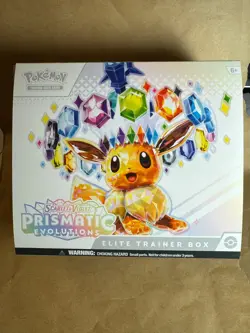 Pokemon TCG Prismatic Evolutions Elite Trainer Box WITH PROMO *no Booster packs* - Image 3