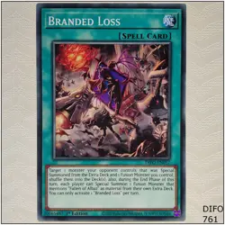 Branded Loss - DIFO-EN057 - Common 1st Edition Yugioh - Image 1