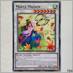 Maple Maiden - BACH-EN042 - Common 1st Edition Yugioh - Image 1