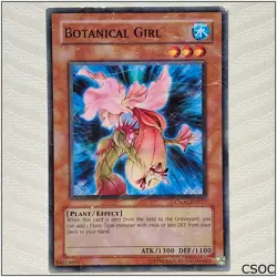 Botanical Girl - CSOC-EN027 - Common Unlimited Yugioh - Image 1