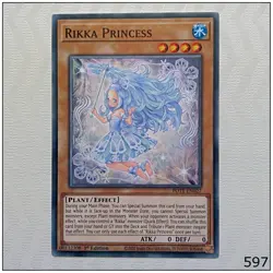 Rikka Princess - POTE-EN027 - Common 1st Edition Yugioh - Image 1