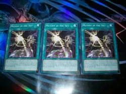 3x Mutiny in the Sky 1st Edition Common DUAD-EN083 Yu-Gi-Oh! - Image 1
