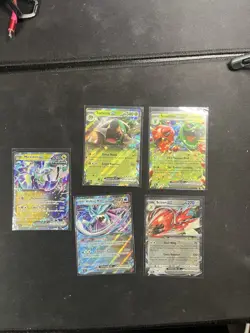 Pokemon Temporal Forces Ex Lot of 5 Cards Ultra Rare English Holos - NM - Image 1