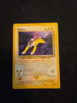Raikou Neo Revelation Card 22/64 Unlimited Rare DAM COPY 💢💥💢 - Image 1