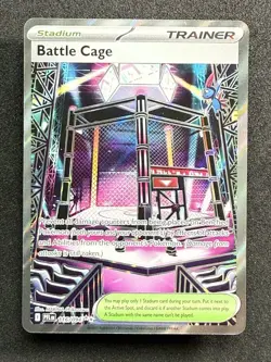 Battle Cage 116/094 Ultra Rare NM/M Phantasmal Flames Pokemon Card 2025 - Image 1