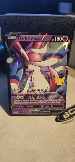Dark Sylveon V SWSH134 SWSH: Sword & Shield Promo Cards Holo - Image 1