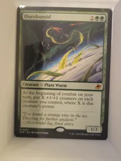 Ouroboroid Extended Art Edge of Eternities Non-Foil Card MTG - Image 1