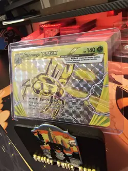 Yanmega BREAK 8/114 Full Art Ultra Rare XY Steam Siege Pokemon Card Near Mint - Image 5