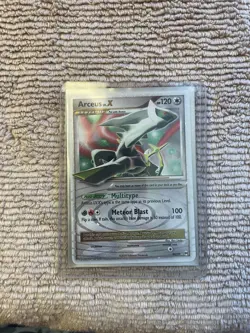 Pokemon TCG Arceus LV.X Holo Rare Card 95/99 - Image 1