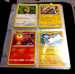 TCG CCG TCGAMES Pokemon themed Binder NEW Psyduck With Pokemon Cards Rare Look - Image 5