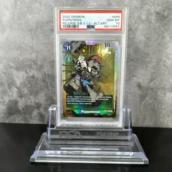 PSA 10 Puppetmon ALT ART BT2-049 Special Booster 1.0 2020 Digimon Card GEM MINT - Image 1