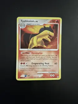 Pokemon Typhlosion TCG Mysterious Treasures Holo Card 16/123 Rare - Image 1