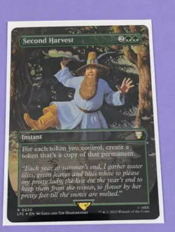 MTG: The Lord of the Rings: Second Harvest Borderless Foil #0530 Rare - NM - Image 1