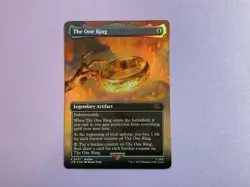 Magic The Gathering MTG The One Ring Borderless Foil Promo NM - Image 1