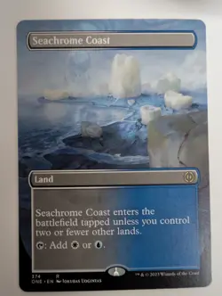 MTG - Seachrome Coast - ONE - R - Borderless - 374 - Image 1