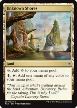 4x Unknown Shores ~ Near Mint Ixalan MTG Magic x4 4 UltimateMTG Playset Land Car - Image 1