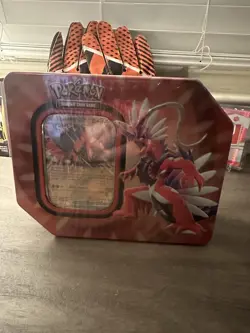 Pokemon TCG Koraidon ex Tin - Sealed - Includes Promo Card & Booster Packs - Image 1