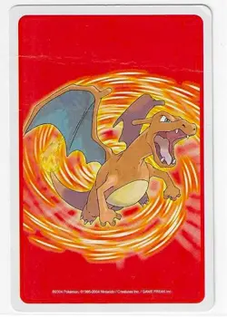 ELECTABUZZ FIRERED 2004 POKEMON JAPANESE POKER PLAYING CARD JACK OF HEARTS - VG - Image 2