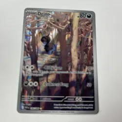 Pokemon TCG Deino NM Illustration Rare 146/086 White Flare Holo Full Art Card SV - Image 2