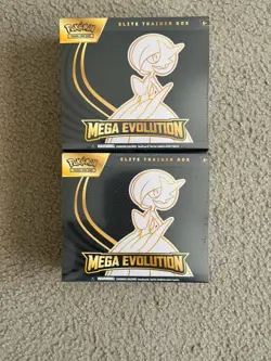 Pokemon TCG: Mega Evolution Elite Trainer Box - Mega Gardevior [Lot Of 2] - Image 1