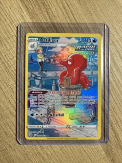 Pokemon TCG Octillery Sword & Shield: Brilliant Stars TG03/TG30 Full Art Holo - Image 1
