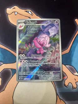 Pokemon TCG - Tinkatuff Illustration Rare 217/193 - NM - Paldea Evolved - Image 1