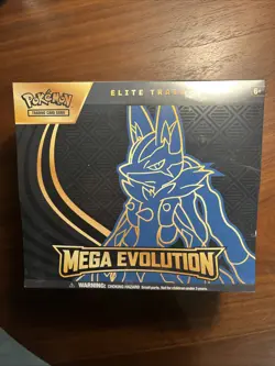 Pokemon TCG MEGA EVOLUTION LUCARIO Elite Trainer Box ETB NEW FACTORY SEALED - Image 2