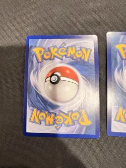 Pokemon 151 Lot Psyduck AR, Omanyte AR, Metal Mew Card - Image 5
