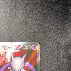 Pokemon TCG Team Rocket’s Mewtwo EX 213/182 Full Art NM Destined Rivals - Image 3