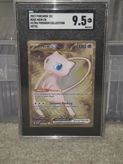 2023 Pokemon Scarlet & Violet 151 Ultra Premium Collection EX 205 Metal SGC 9.5 - Image 1