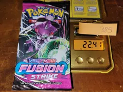 22.41g (Heavy HEAVIEST!) Fusion Strike Pokemon Booster Pack - Sealed #385 - Image 1