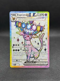 Pokemon : Espeon Ex (175) Prismatic Evolutions Black Star Promo NM - Image 1