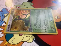 Sceptile 4/17 LP Cosmos Holo Pop Series 1 Pokemon League Challenge LP/MP Swirl - Image 3