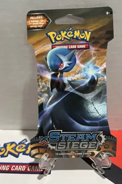 Pokemon Tcg XY Steam Siege Sleeved Booster Packs (4) Full Art Set 2016 Sealed - Image 3